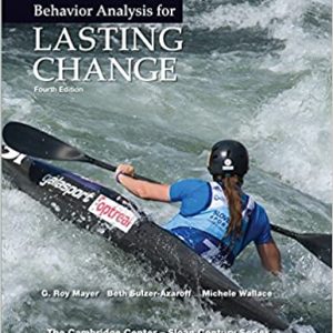 Behavior Analysis for Lasting Change (4th Edition)