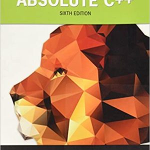 Absolute C++ (6th Edition)