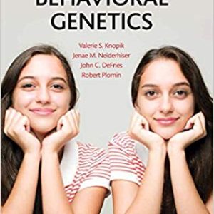 Behavioral Genetics (7th Edition)