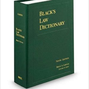 Black’s Law Dictionary (Standard 9th Edition)