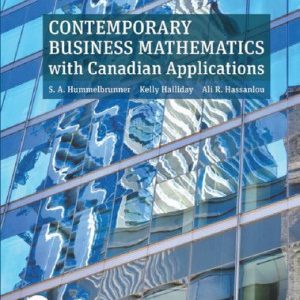 Contemporary Business Mathematics with Canadian Applications (12th Edition)