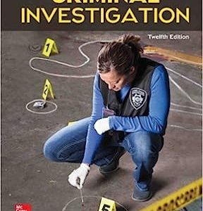 Criminal Investigation (12th Edition)