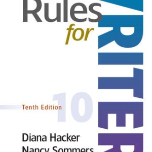Rules for Writers (Tenth Edition )