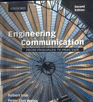 Engineering Communication; From Principles to Practice (2nd Edition)
