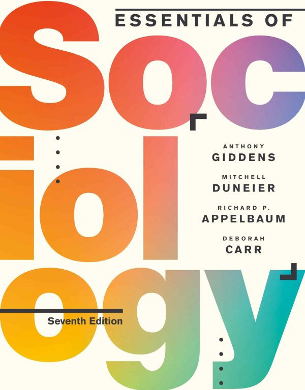 Essentials of Sociology (7th Edition)