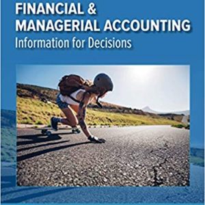 Financial and Managerial Accounting (7th Edition) – Wild; Shaw; Chiappetta