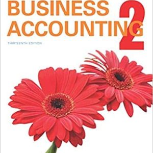 Frank Wood’s Business Accounting; Volume 2 (13th Edition)