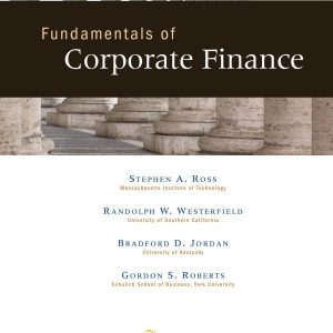 Fundamentals of Corporate Finance (8th Canadian Edition)