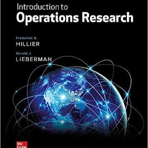 Introduction to Operations Research; 11th Edition
