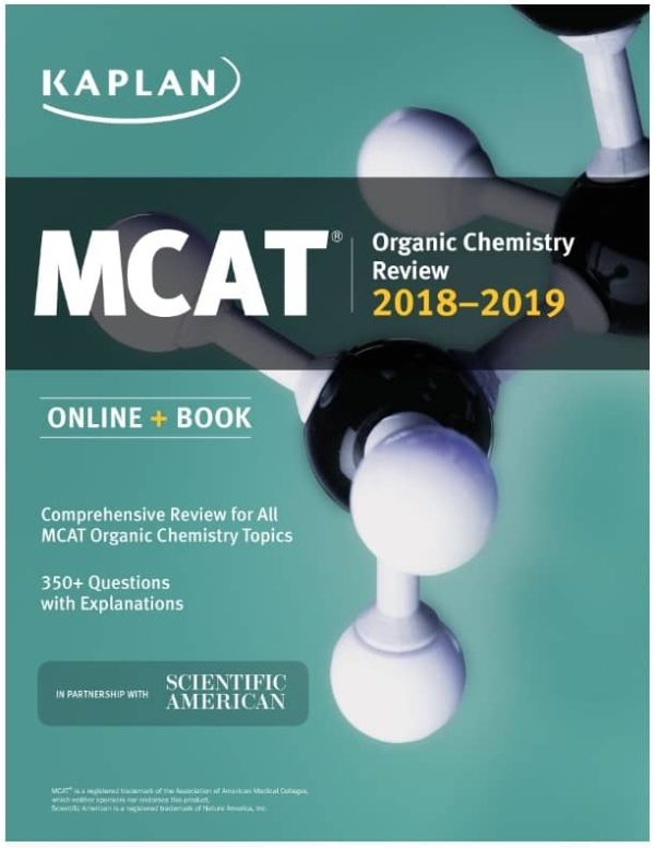 Kaplan’s MCAT Organic Chemistry Review 2018-2019 (PDF)