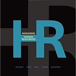 Managing Human Resources (8th Canadian Edition)