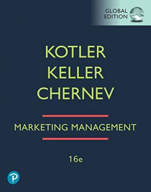 Marketing Management 16th Edition (Global Edition)
