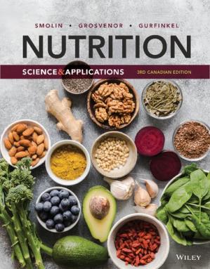Nutrition; Science and Applications (3rd Canadian Edition)