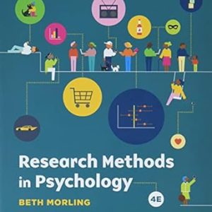 Research Methods in Psychology; Evaluating a World of Information (4th Edition)