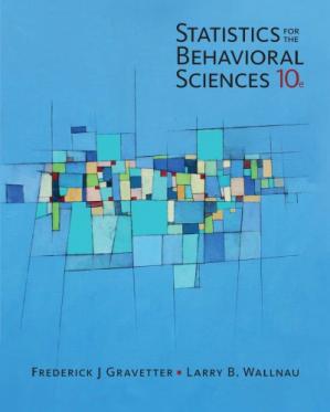 Statistics for the Behavioral Sciences (10th Edition)