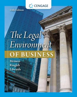 The Legal Environment of Business (14th Edition)