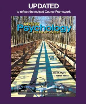 Updated Myers' Psychology for the AP® Course (3rd Edition)