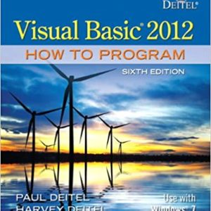 Visual Basic 2012 How to Program (6th Edition)