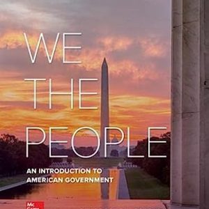 We the people; an introduction to American government (13th Edition)