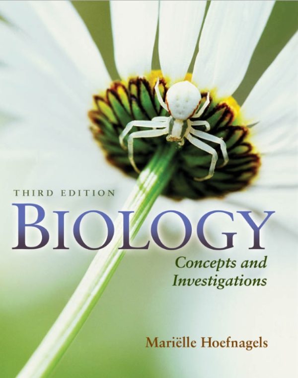 Biology: Concepts and Investigations (3rd Edition)