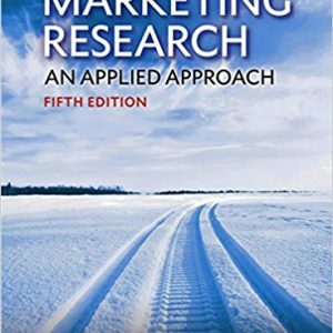 Marketing Research – An Applied Approach – 5th Edition